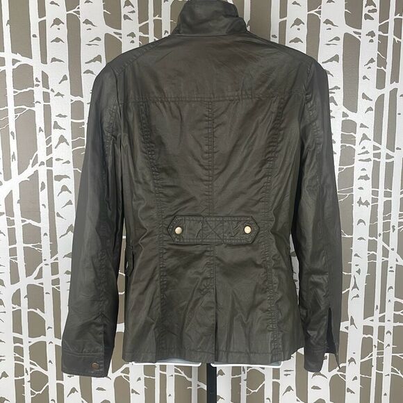 Merona Coated Canvas Utility Field Jacket M - Picture 3 of 6